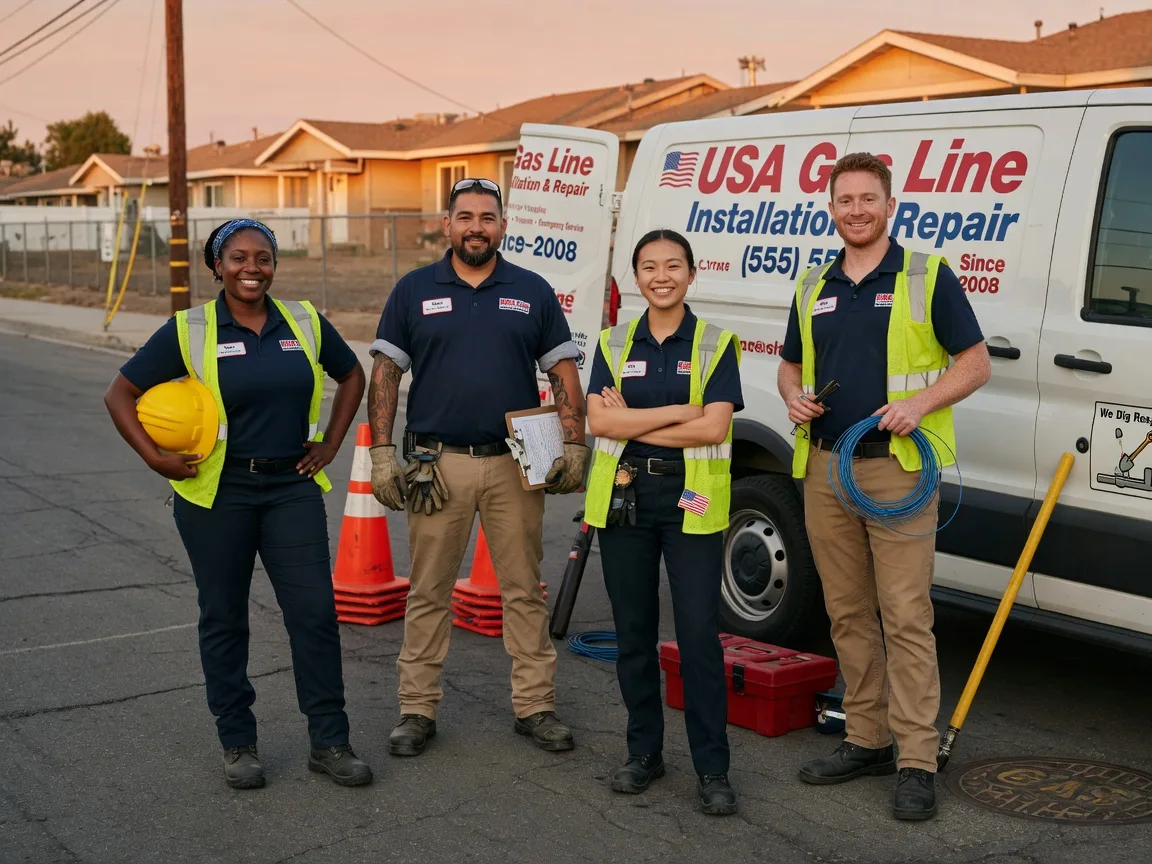 Gas Line Installation company in Whitten, IA